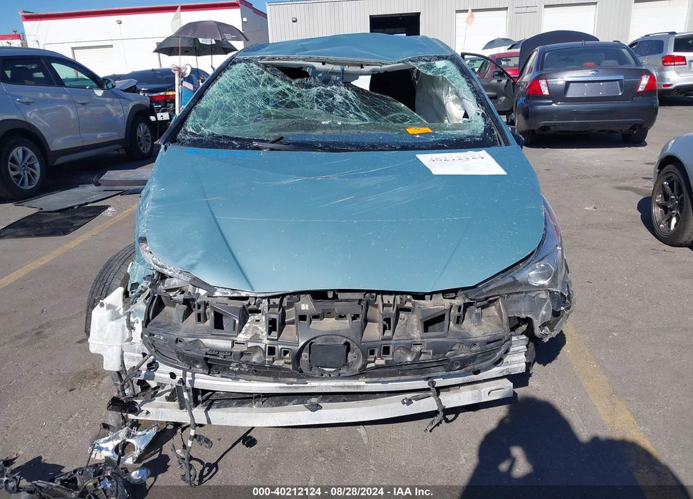 2018 TOYOTA PRIUS THREE VIN: JTDKARFU7J3057283