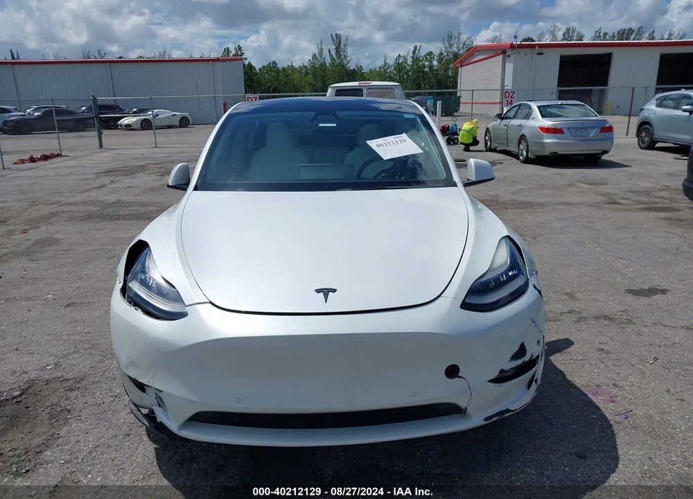2021 TESLA MODEL Y STANDARD RANGE REAR-WHEEL DRIVE VIN: 5YJYGDED2MF103364