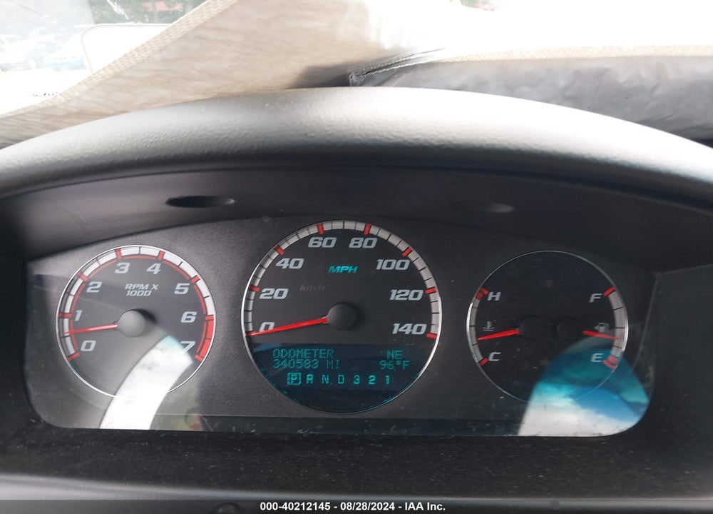 2008 CHEVROLET IMPALA  SS VIN: 2G1WD58CX89272088