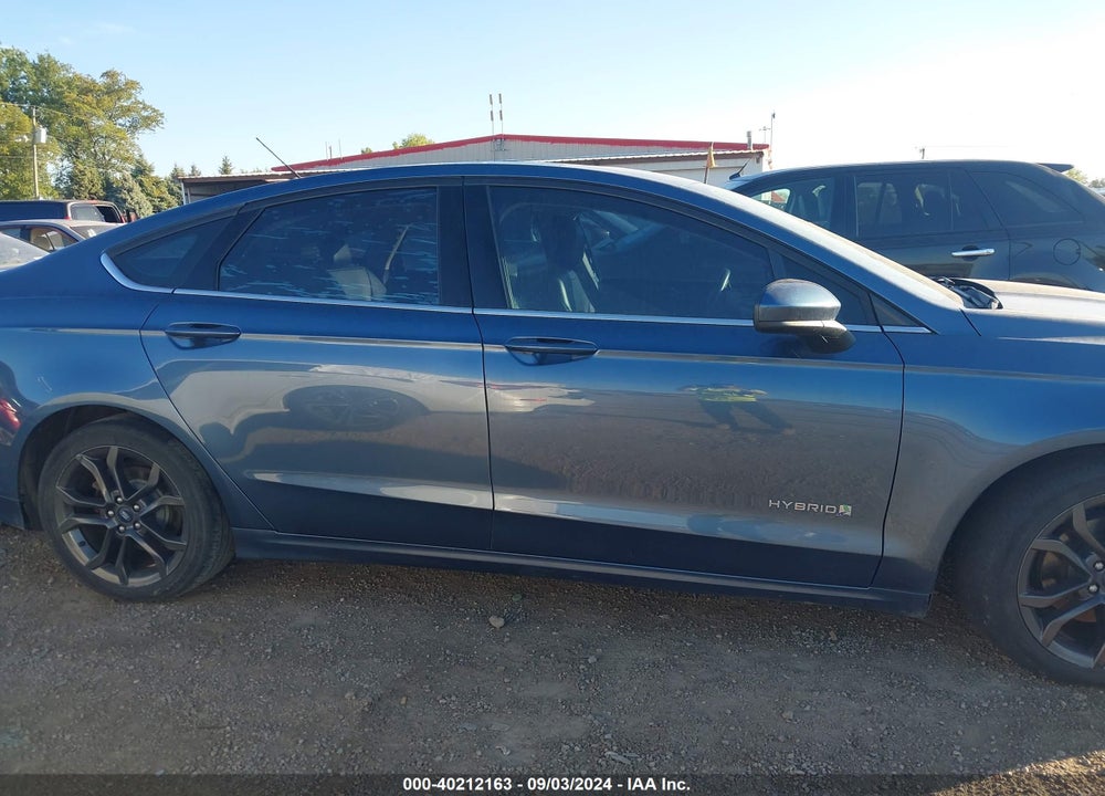 2018 FORD FUSION HYBRID SE VIN: 3FA6P0LU0JR124197