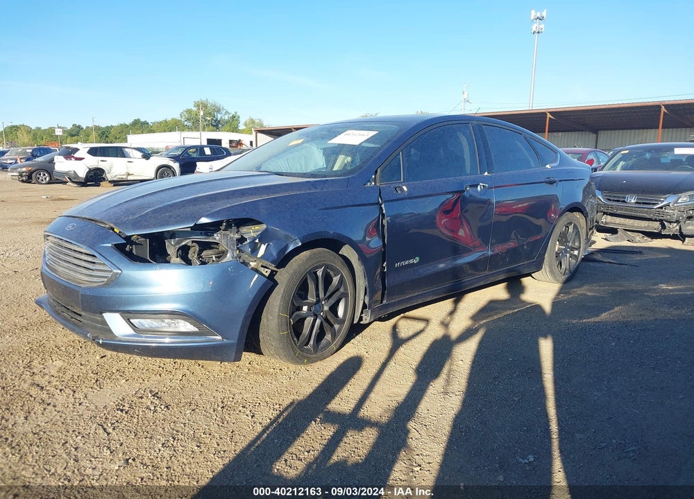 2018 FORD FUSION HYBRID SE VIN: 3FA6P0LU0JR124197