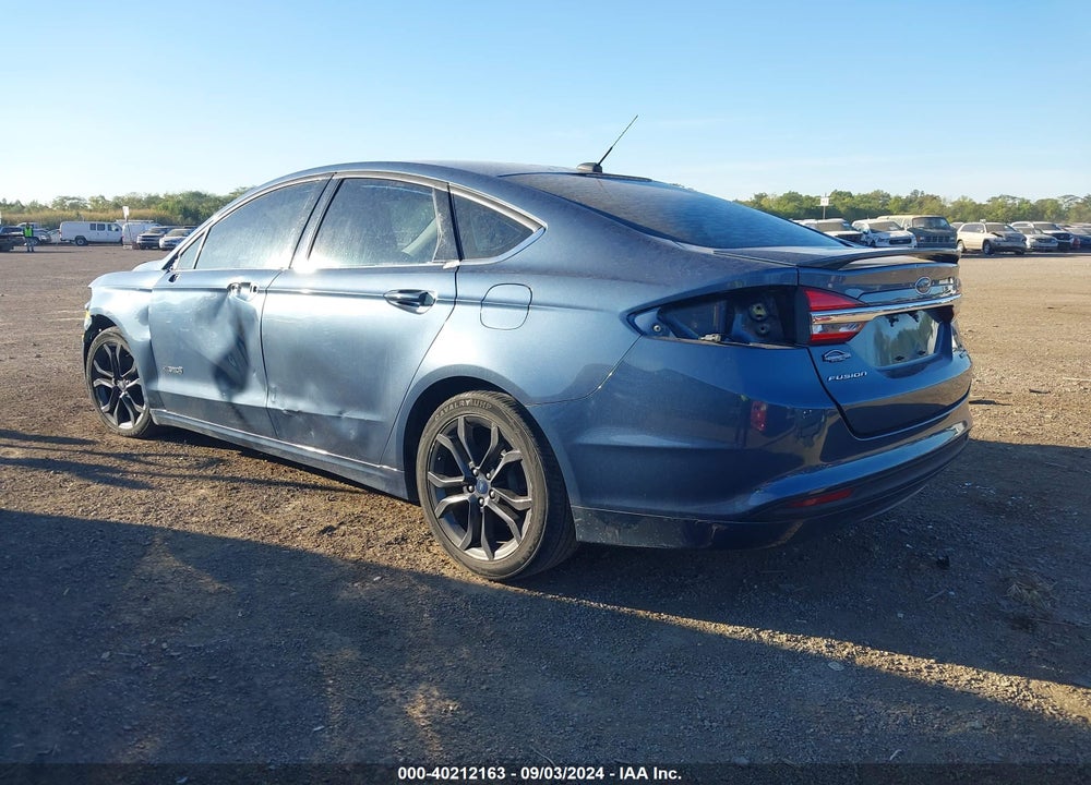 2018 FORD FUSION HYBRID SE VIN: 3FA6P0LU0JR124197