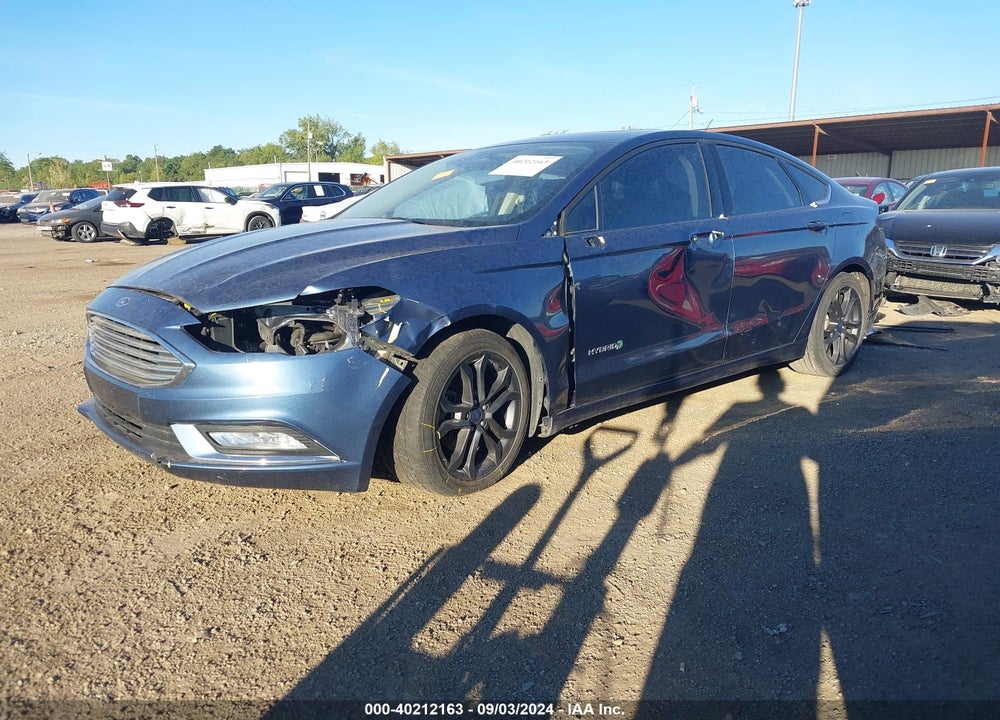 2018 FORD FUSION HYBRID SE VIN: 3FA6P0LU0JR124197