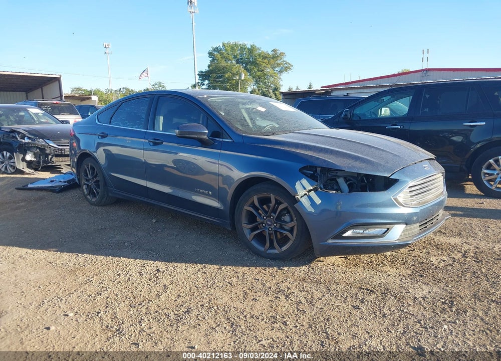 2018 FORD FUSION HYBRID SE VIN: 3FA6P0LU0JR124197