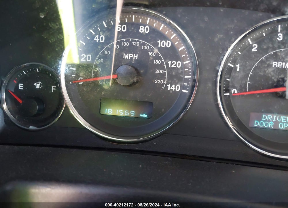 2007 JEEP COMMANDER LIMITED VIN: 1J8HH58P97C519754