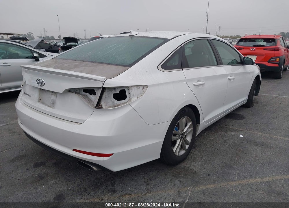 2016 HYUNDAI SONATA SE VIN: 5NPE24AF3GH363786