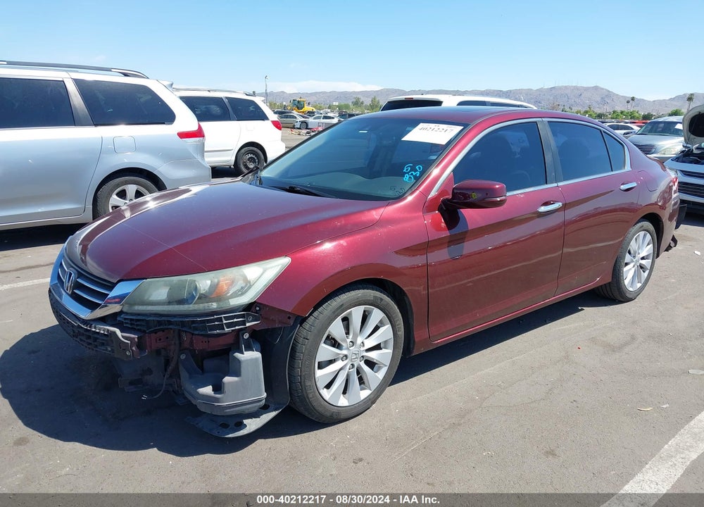 2013 HONDA ACCORD EX-L VIN: 1HGCR2F88DA182513