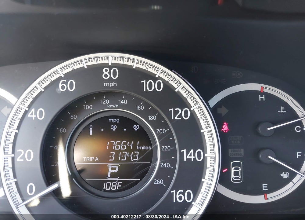 2013 HONDA ACCORD EX-L VIN: 1HGCR2F88DA182513