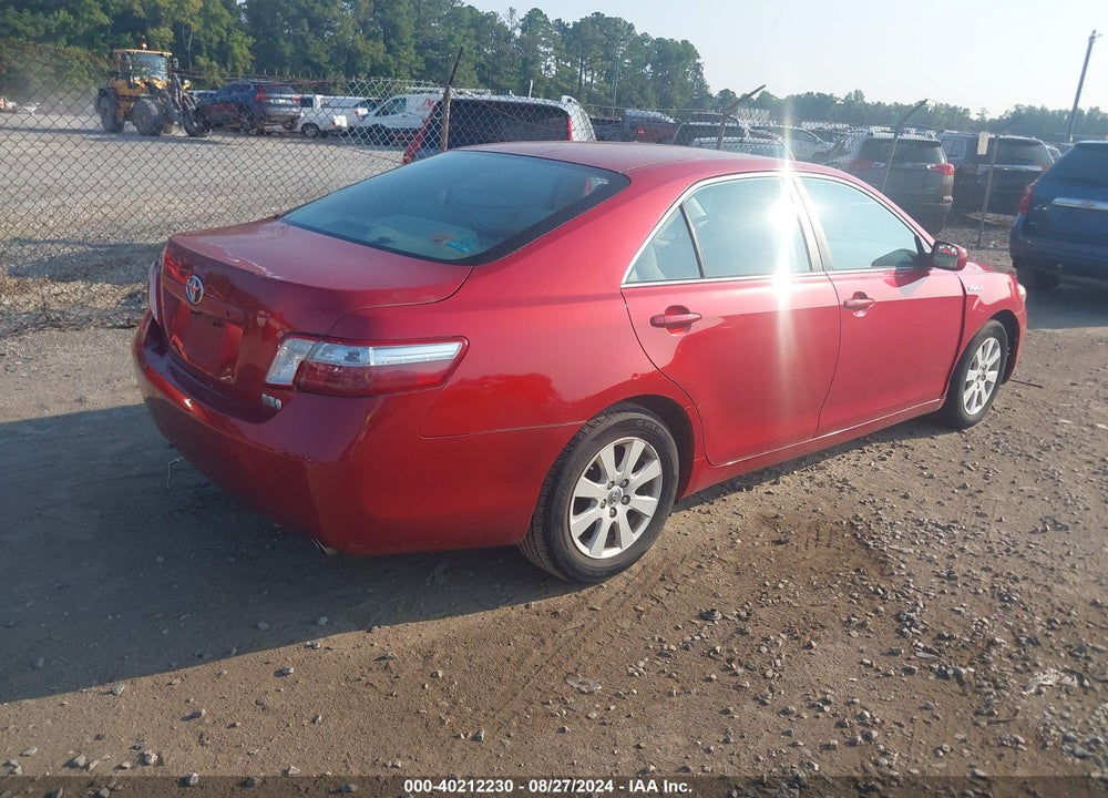 2007 TOYOTA CAMRY HYBRID VIN: 4T1BB46K67U014843