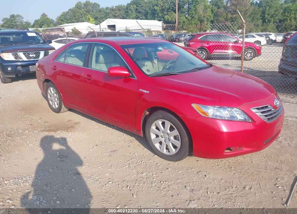 2007 TOYOTA CAMRY HYBRID VIN: 4T1BB46K67U014843