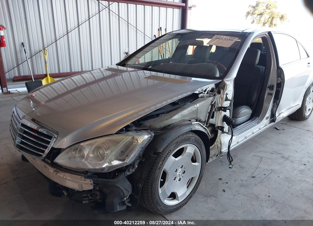 2007 MERCEDES-BENZ S 600 VIN: WDDNG76X87A109847