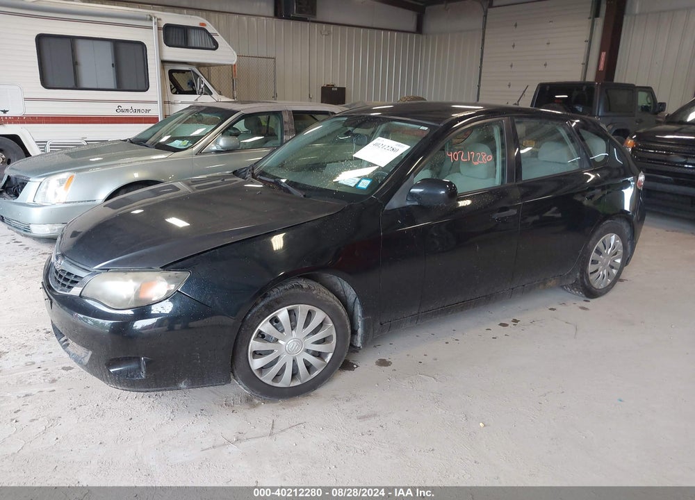 2008 SUBARU IMPREZA 2.5I VIN: JF1GH61698H817838