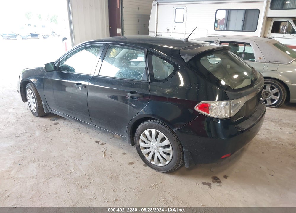 2008 SUBARU IMPREZA 2.5I VIN: JF1GH61698H817838