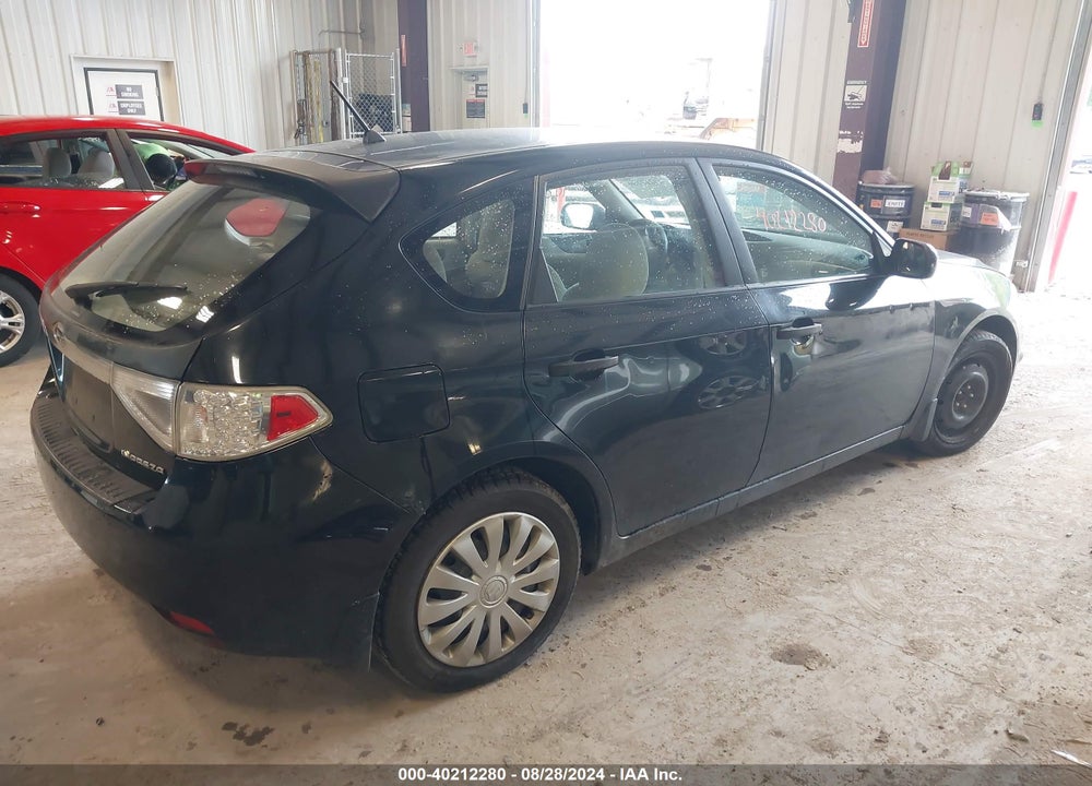 2008 SUBARU IMPREZA 2.5I VIN: JF1GH61698H817838