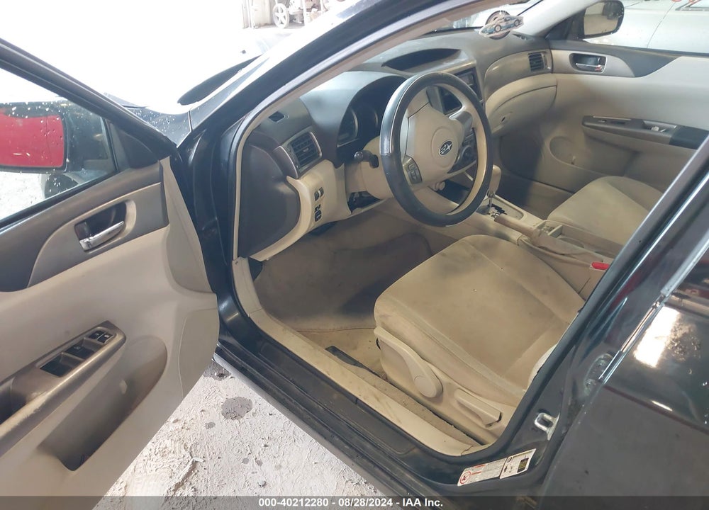 2008 SUBARU IMPREZA 2.5I VIN: JF1GH61698H817838