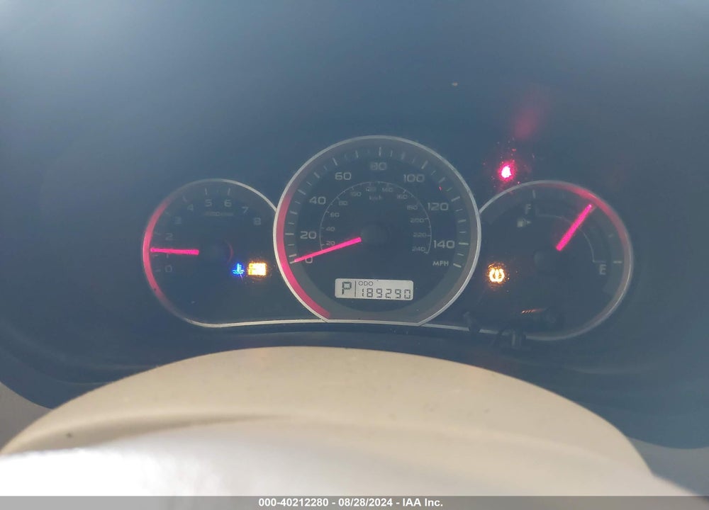 2008 SUBARU IMPREZA 2.5I VIN: JF1GH61698H817838