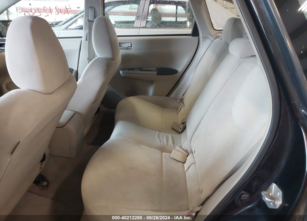 2008 SUBARU IMPREZA 2.5I VIN: JF1GH61698H817838