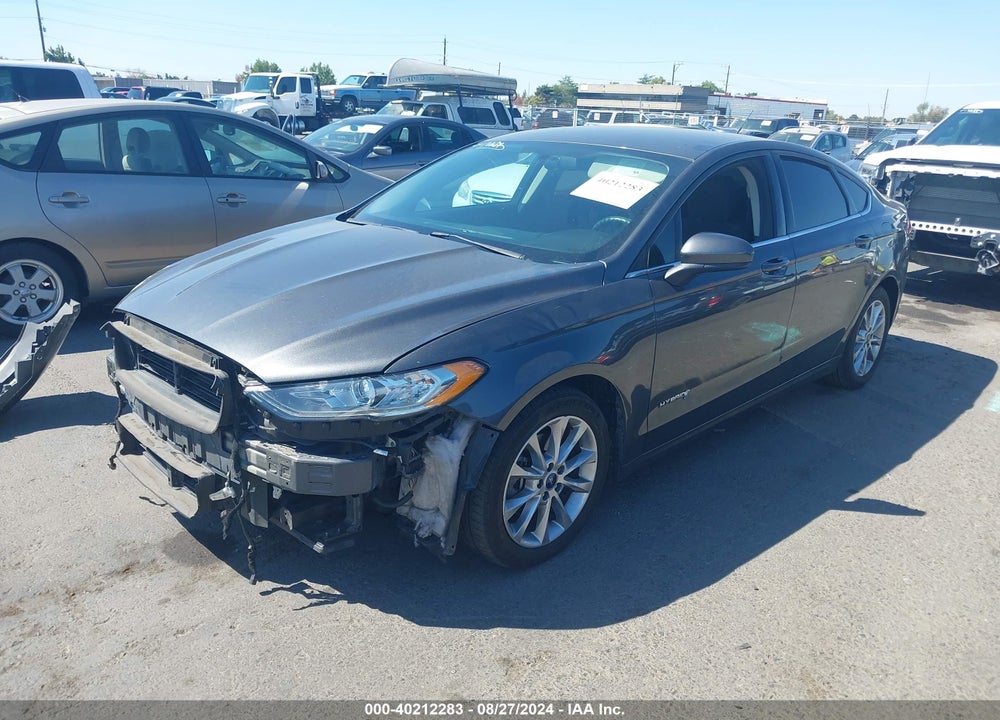 2017 FORD FUSION HYBRID SE VIN: 3FA6P0LU8HR275413