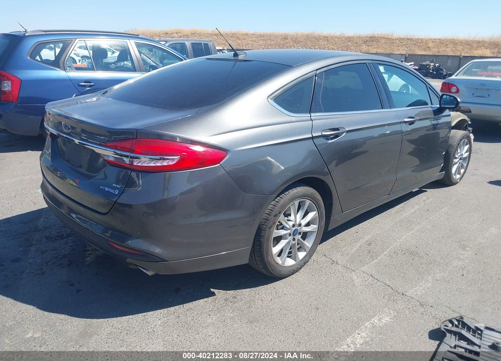 2017 FORD FUSION HYBRID SE VIN: 3FA6P0LU8HR275413
