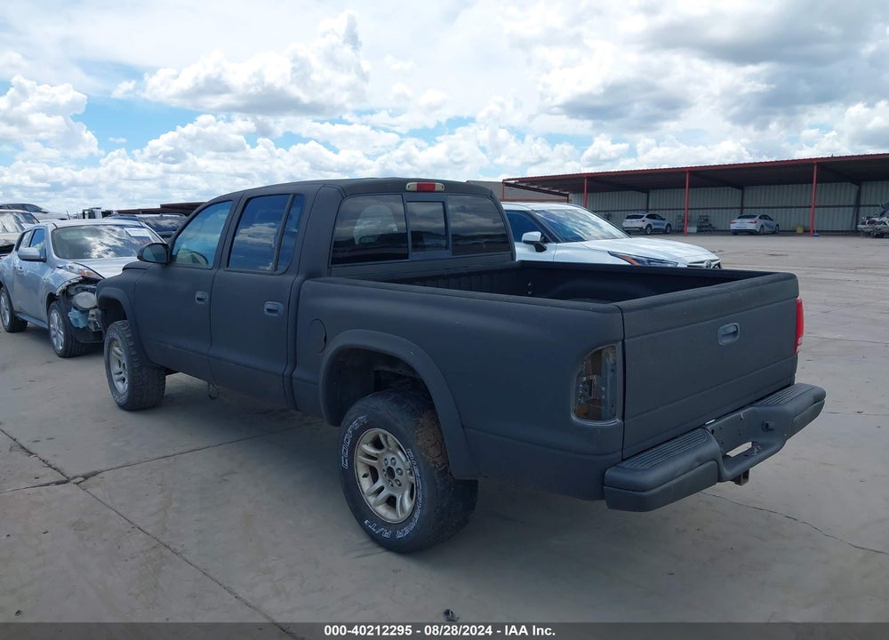 2002 DODGE DAKOTA SPORT VIN: 1B7HG38Z52S545170