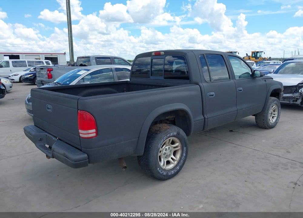 2002 DODGE DAKOTA SPORT VIN: 1B7HG38Z52S545170