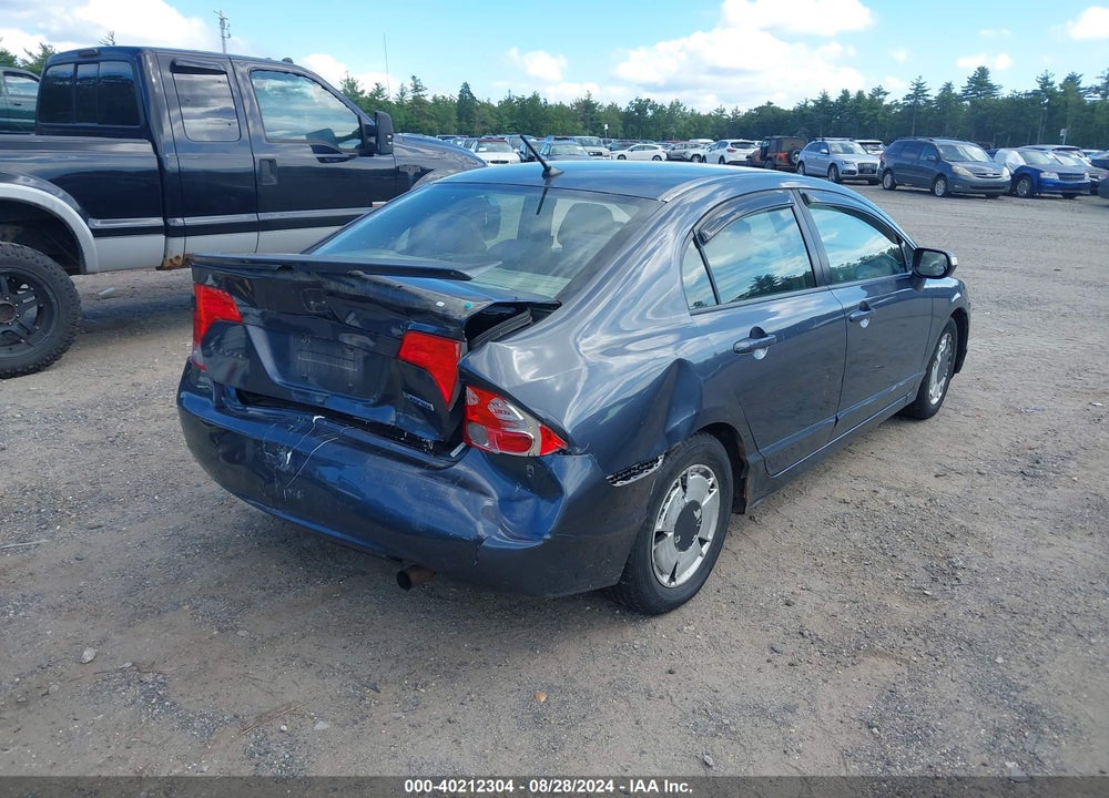 2008 HONDA CIVIC HYBRID VIN: JHMFA36218S018507