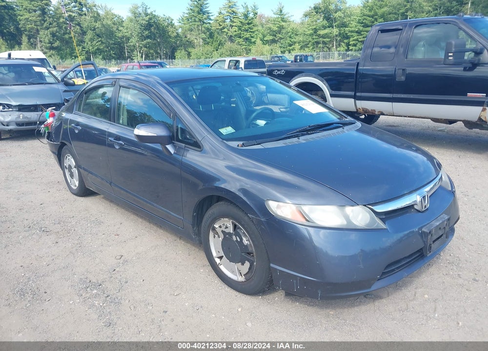 2008 HONDA CIVIC HYBRID VIN: JHMFA36218S018507