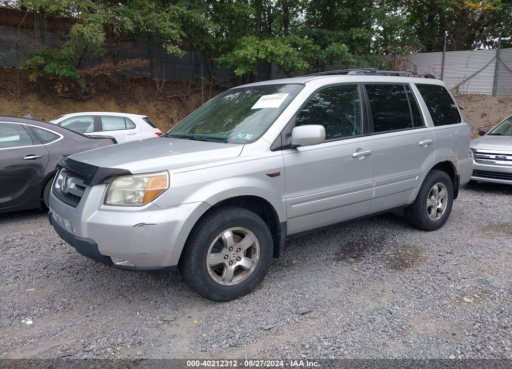 2006 HONDA PILOT EX VIN: 2HKYF184X6H547934