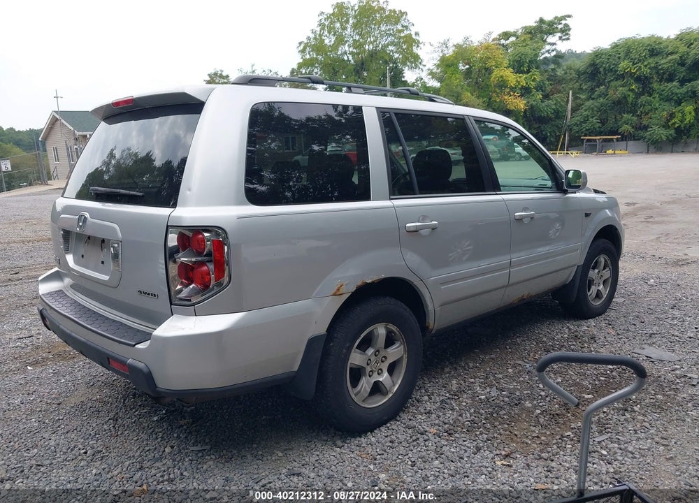 2006 HONDA PILOT EX VIN: 2HKYF184X6H547934