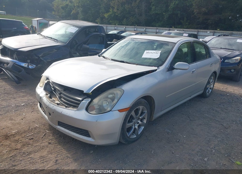 2006 INFINITI G35 VIN: JNKCV51E96M502253