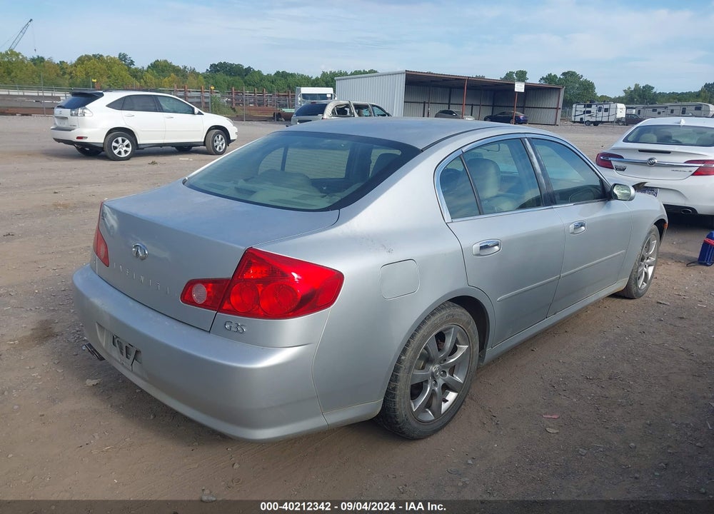 2006 INFINITI G35 VIN: JNKCV51E96M502253