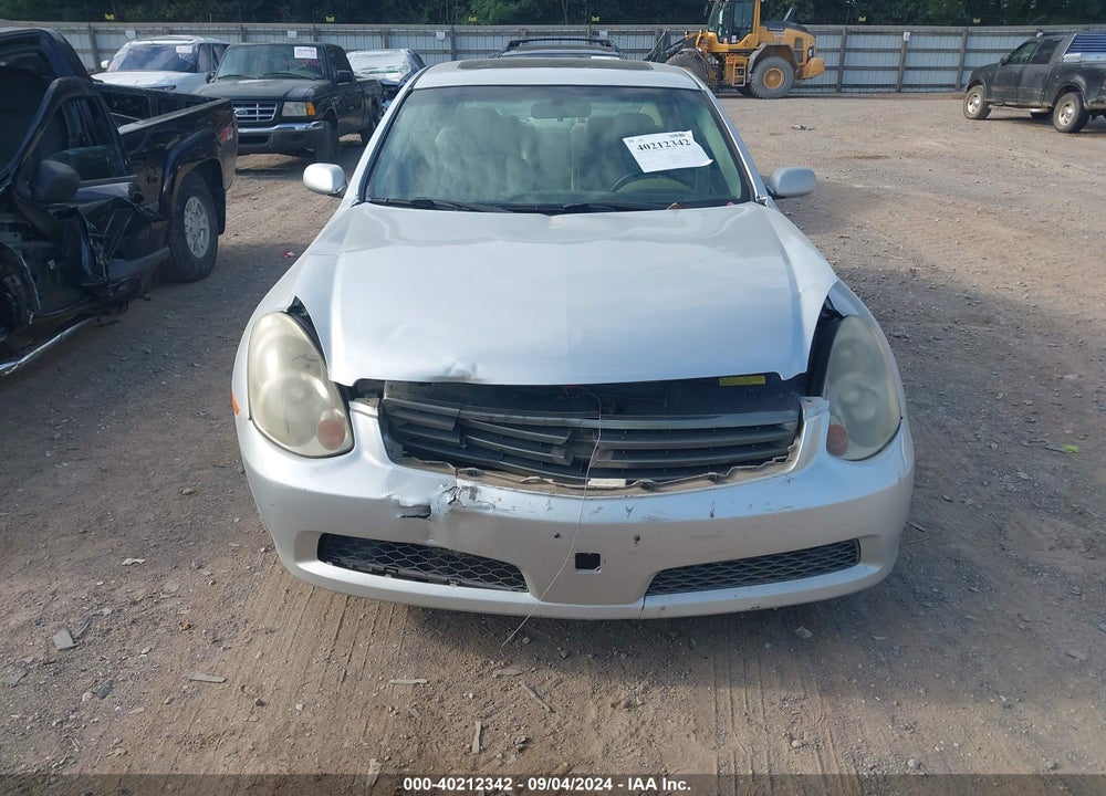 2006 INFINITI G35 VIN: JNKCV51E96M502253