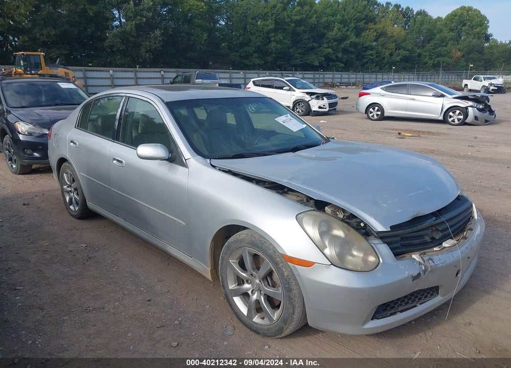 2006 INFINITI G35 VIN: JNKCV51E96M502253