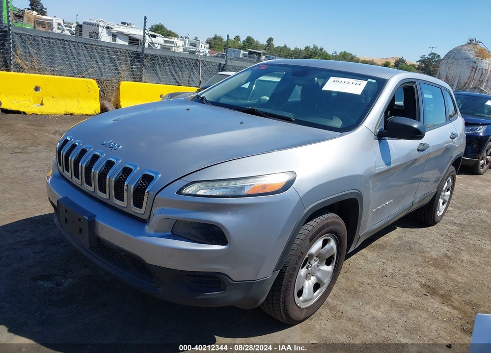 2014 JEEP CHEROKEE SPORT VIN: 1C4PJMAB7EW286825