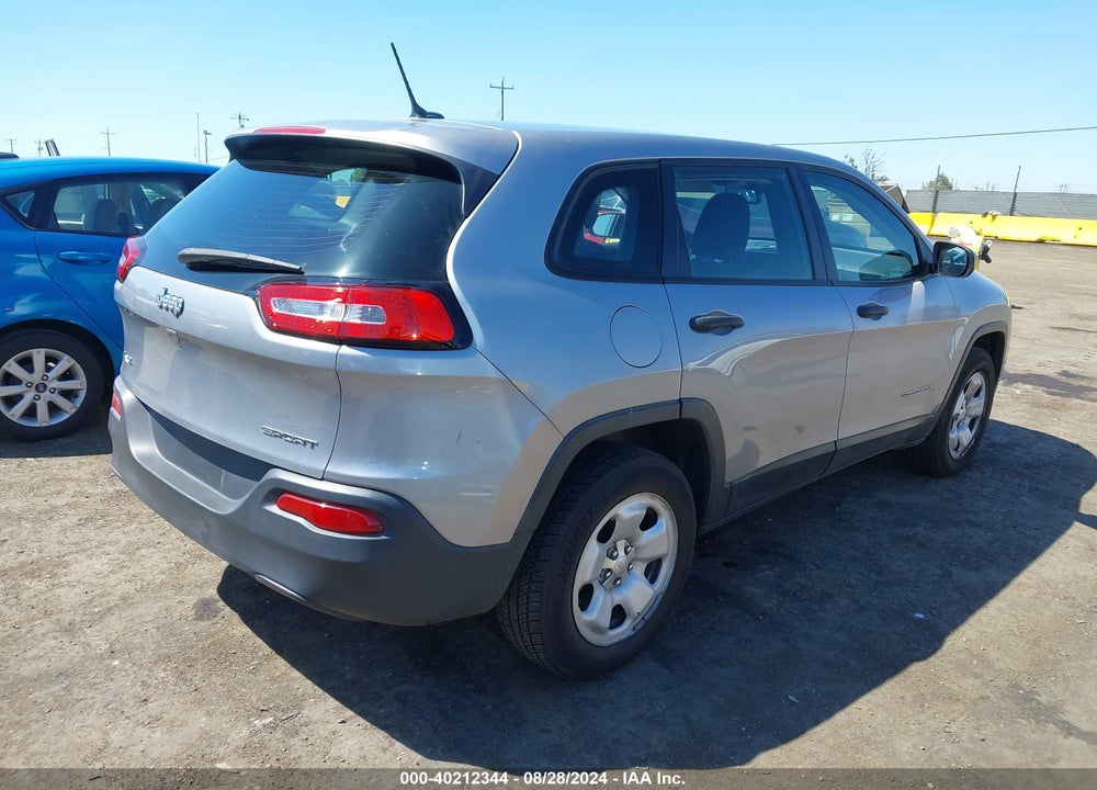 2014 JEEP CHEROKEE SPORT VIN: 1C4PJMAB7EW286825