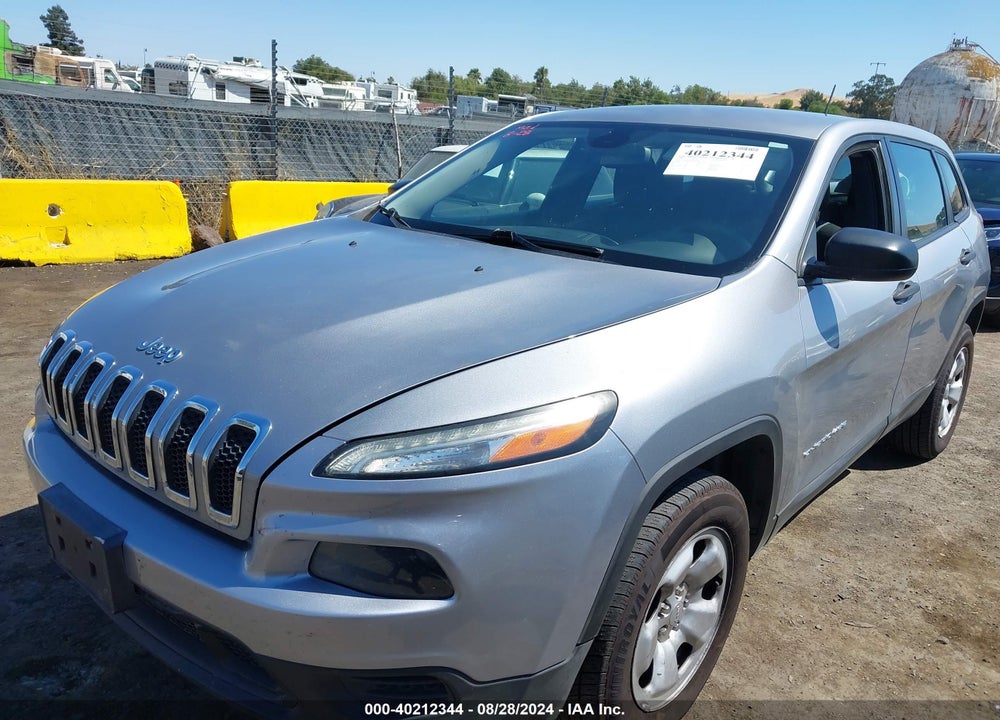 2014 JEEP CHEROKEE SPORT VIN: 1C4PJMAB7EW286825