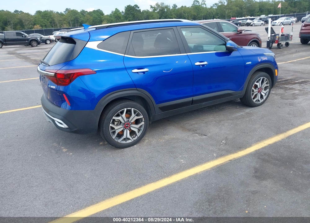 2021 KIA SELTOS SX TURBO VIN: KNDETCA25M7112580