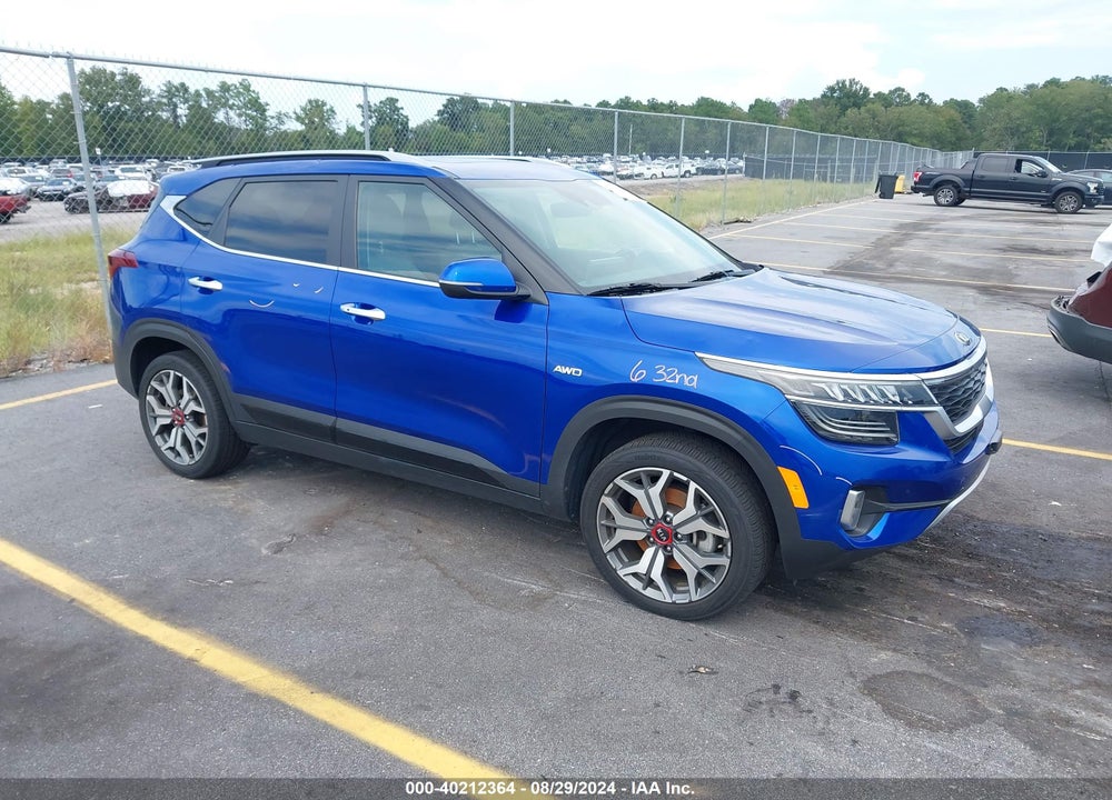 2021 KIA SELTOS SX TURBO VIN: KNDETCA25M7112580