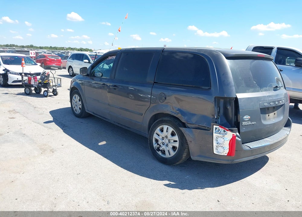2016 DODGE GRAND CARAVAN AMERICAN VALUE PKG VIN: 2C4RDGBG5GR336404