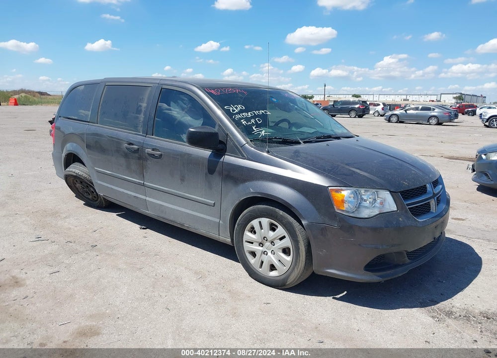 2016 DODGE GRAND CARAVAN AMERICAN VALUE PKG VIN: 2C4RDGBG5GR336404