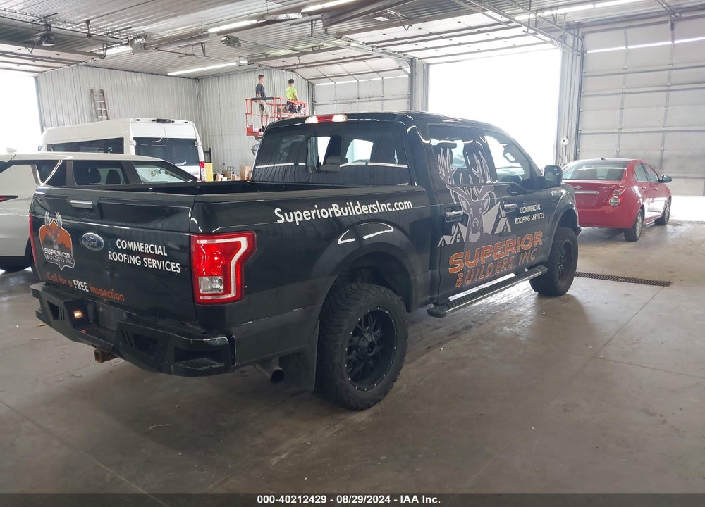 2015 FORD F-150 XLT VIN: 1FTEW1EG9FFB96042