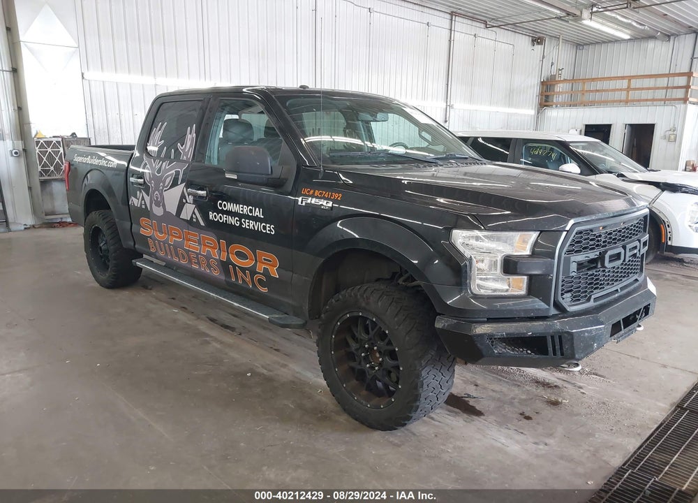 2015 FORD F-150 XLT VIN: 1FTEW1EG9FFB96042