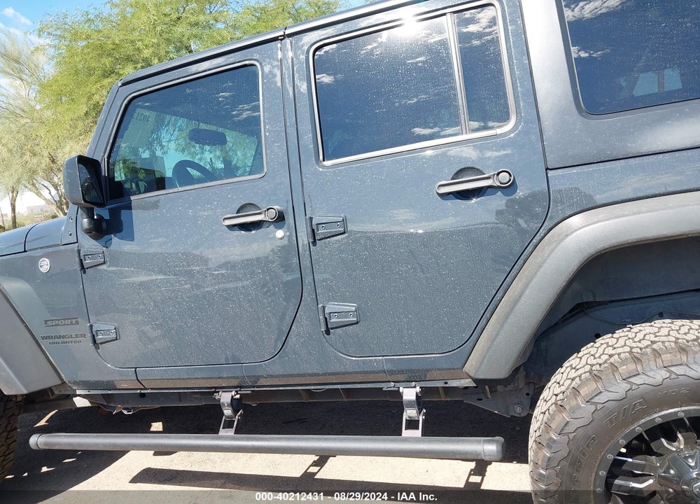 2016 JEEP WRANGLER UNLIMITED SPORT VIN: 1C4BJWDG8GL270554