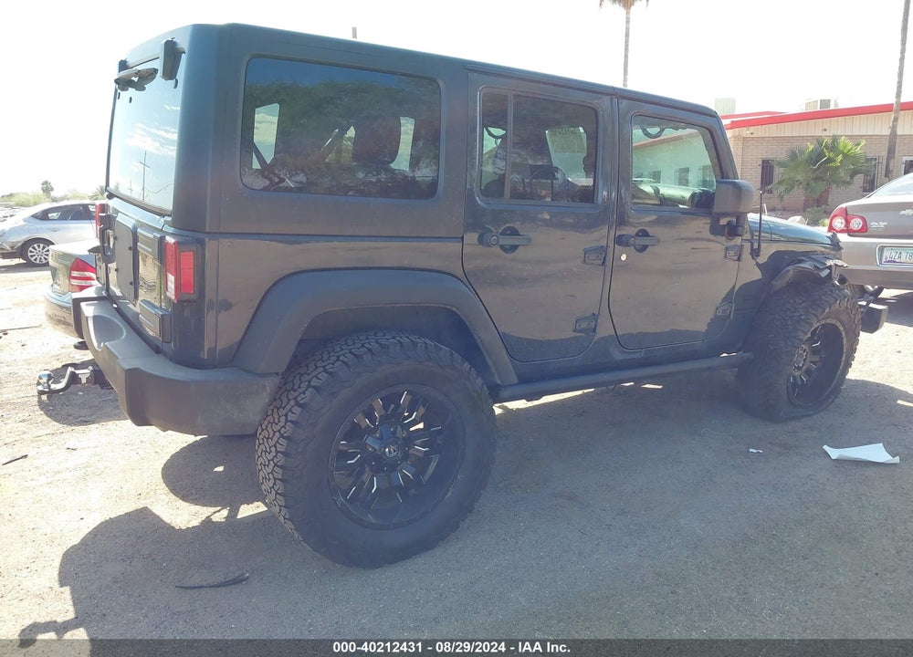 2016 JEEP WRANGLER UNLIMITED SPORT VIN: 1C4BJWDG8GL270554