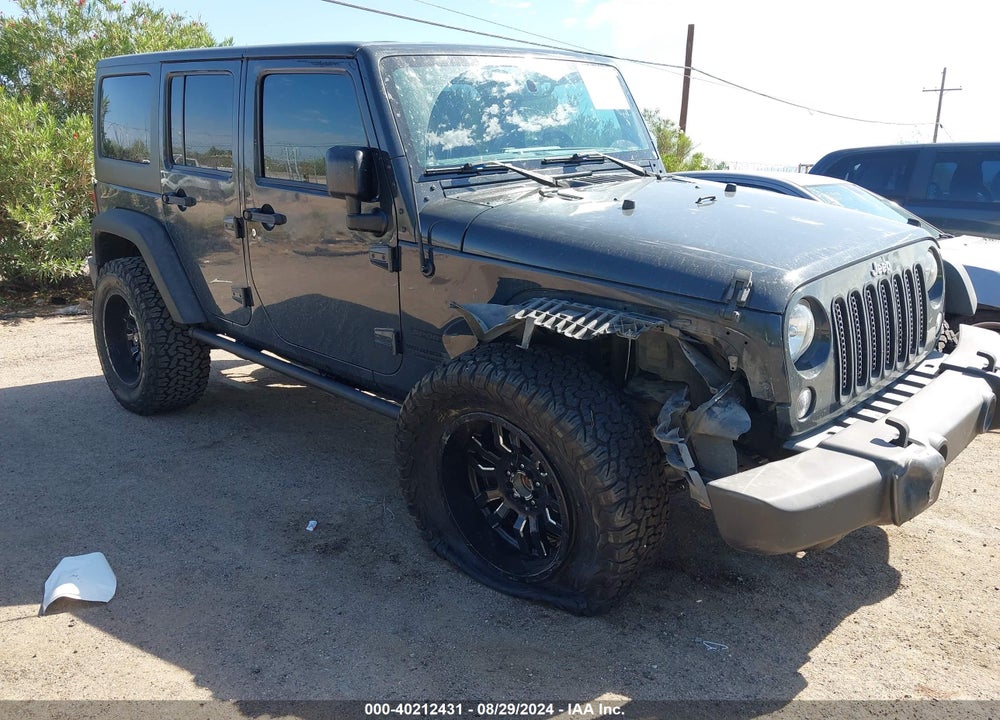 2016 JEEP WRANGLER UNLIMITED SPORT VIN: 1C4BJWDG8GL270554