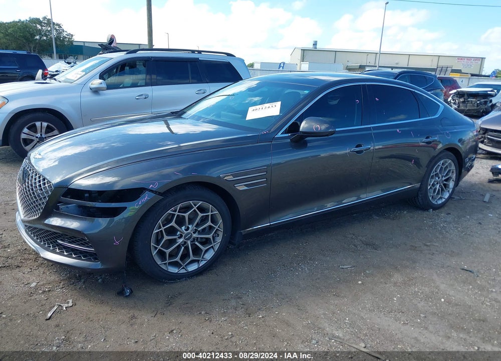 2022 GENESIS G80 2.5T RWD VIN: KMTGB4SC6NU130535