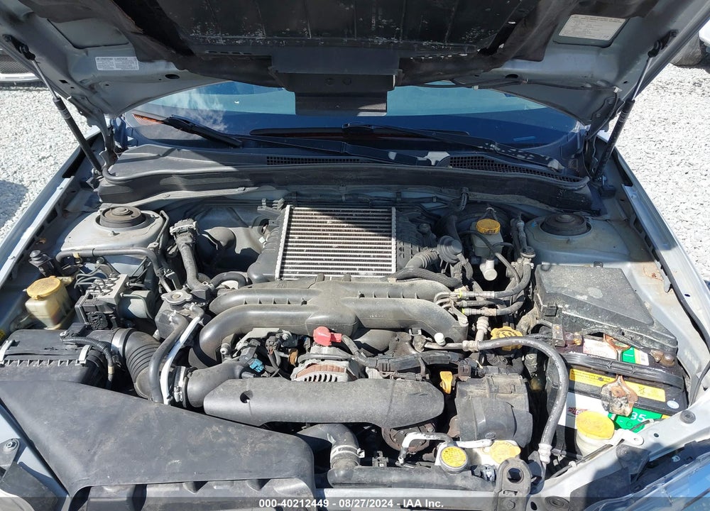 2009 SUBARU IMPREZA 2.5GT VIN: JF1GE74619H516430