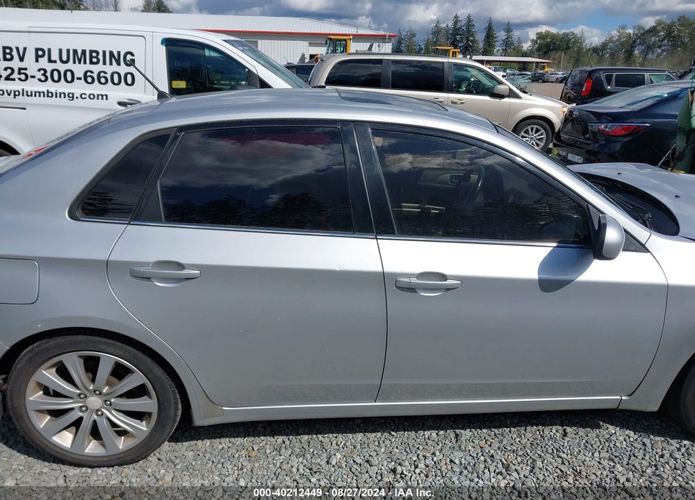 2009 SUBARU IMPREZA 2.5GT VIN: JF1GE74619H516430