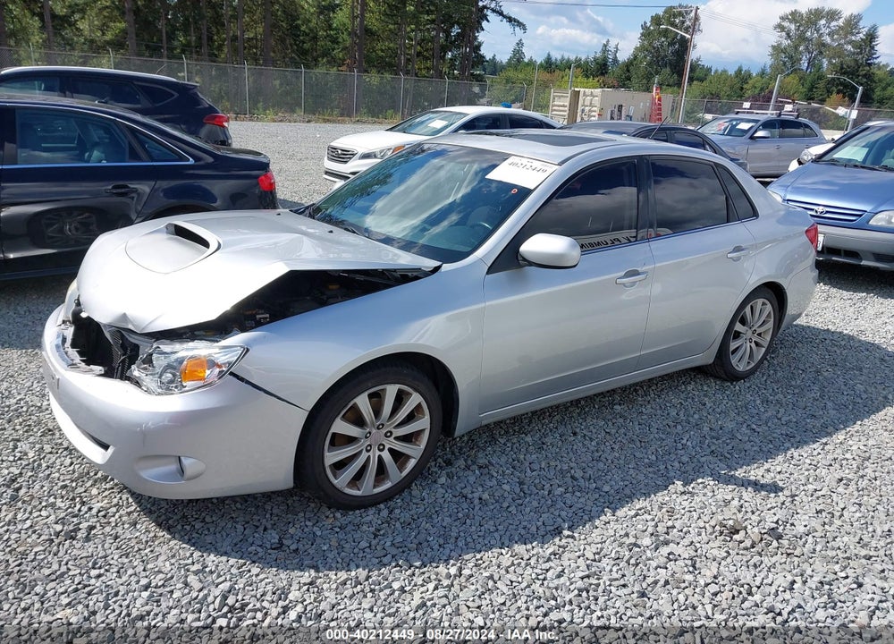 2009 SUBARU IMPREZA 2.5GT VIN: JF1GE74619H516430