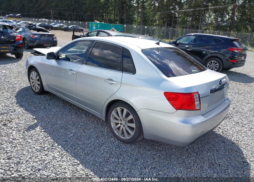 2009 SUBARU IMPREZA 2.5GT VIN: JF1GE74619H516430
